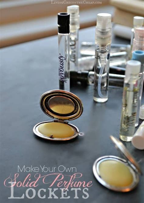 solid perfume locket supplies
